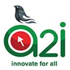 a2i (Aspire to Innovate) logo, client of Studio Archifiction interior design and building design firm in Dhaka, Bangladesh